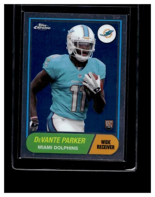 2015 Topps Chrome #T60RC-DP DeVante Parker 60th Anniversary Rookies - Image 1 of 2