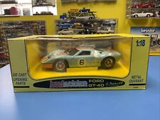 1969 #6 Gulf Ford Gt40 Le Mans Winner Fully Opening 1/18 Diecast by Jouef