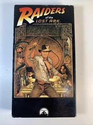 Raiders of the Lost Ark VHS Paramount 1981 Steven Spielberg - Image 1 of 4