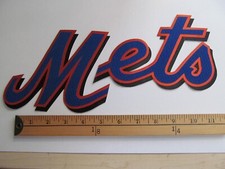 OFFICIAL RARE NY NEW YORK METS JERSEY MLB MAJOR LEAGUE BASEBALL PATCH CREST