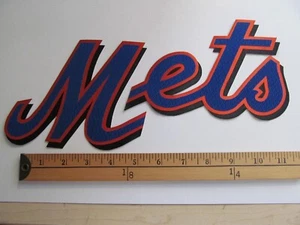 OFFIZIELLES SELTENES NY NEW YORK METS TRIKOT MLB MAJOR LEAGUE BASEBALL PATCH WAPPEN - Bild 1 von 1
