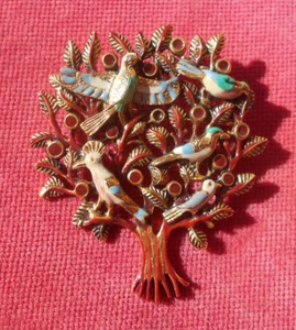 Broche Vintage Arbre de vie ! - Picture 1 of 2
