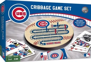 Juego de cuna de béisbol de los Chicago Cubs MLB nuevo en caja nuevo en caja - Imagen 1 de 4