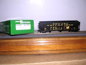 BOWSER #42391 P.P.& L."Reddy Kilowatt" 45' 100 Ton 3-Bay Hopper #108 H.O. 1:87 - Picture 1 of 1