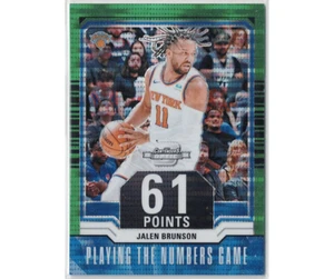 Pulsar verde Panini Optic Contenders 2023-24 13/25 #6 Jalen Brunson NY Knicks - Imagen 1 de 2