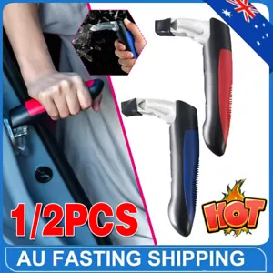2 in 1 Car Door handle for Disabled Portable Car Cane Grab Bar Mobility Aid N#T - Picture 1 of 54