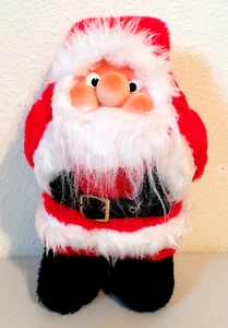 Vintage 1982 Rennoc SANTA CLAUS Rubber Chubby Face Stuffed Plush 12" - Picture 1 of 6