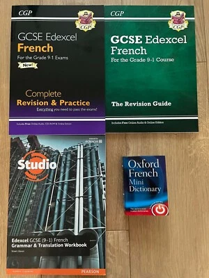 CGP GCSE French revision & practise guide including CD, Translation workbook - Image 1 of 4