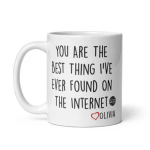 Personaliza Taza Regalo Novio Aniversario, Regalo Para Él, Regalo Divertido para Él - Imagen 1 de 34