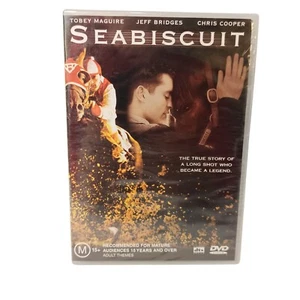 Seabiscuit DVD Period Historical Drama Sports Horse Racing Region 4 Brand New - Picture 1 of 12