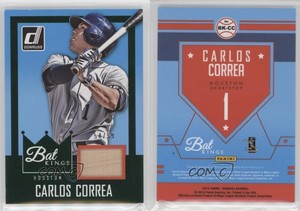 2016 Panini Donruss Bat Kings Green /99 Carlos Correa #BK-CC