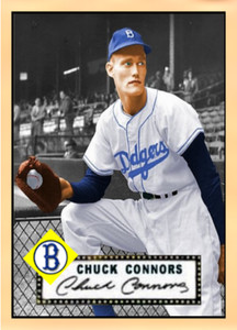 CHUCK CONNORS 52 AGED BORDERS ACEOT ART CARD ## BUY 5 GET 1 FREE # or 30% OFF 12