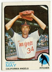 1973 Topps #102 Rudy May California Angels - Picture 1 of 2