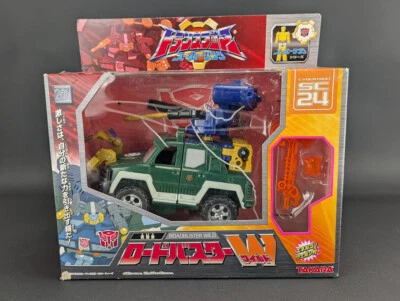 Transformers Superlink Roadbuster Wild complete SC-24 Takara Energon Ironhide - Image 1 of 4