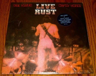 NEIL YOUNG & CRAZY HORSE LIVE RUST ORIGINAL DOUBLE 12" LP ROCK 33 RPM SEALED - Image 1 of 4