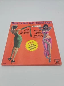 MUSIC TO KEEP YOUR HUSBAND HAPPY 2LP BURLESQUE JAZZ CheeseCake SONNY LESTER EX - Picture 1 of 8