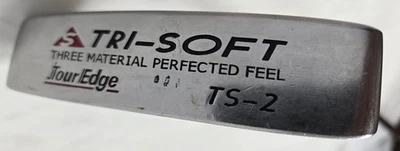 Tour Edge TS-2 Tri-Soft Insert Putter RH Steel 35" Original Grip Golf Club - Image 1 of 4