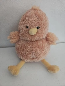 Gigglescape Baby Chick Chicken Plush Stuffed Animal Tan Brown Round - Picture 1 of 5