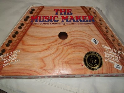 De colección The Music Maker Melody Harp en caja 17 tarjetas de canciones de dos caras Foto 1 de 4