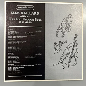 Slim Gaillard Flat Foot Floogie Boys 1939–1940 Mono LP NM/VG+ - Picture 1 of 4