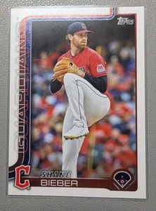 2025 Topps Series 2 - Shane Bieber #379 Cleveland Guardians - Picture 1 of 2