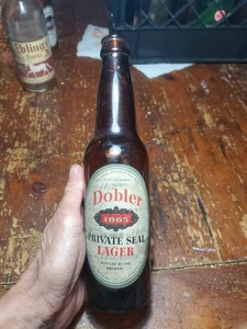 Rare Dobler 1865 Private Seal Lager Beer 12oz IRTP Bierflasche LEER Flasche - Bild 1 von 6