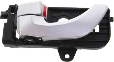 Interior Door Handle For 2006-2007 Hyundai Sonata Front Driver Silver Plastic - Image 1 of 4