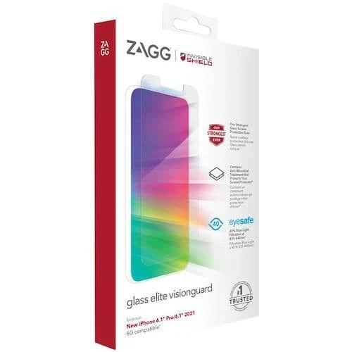 ZAGG IPHONE 13 / 14 / 15 / 15 PRO / 15 PRO MAX INVISIBLESHIELD SCREEN PROTECTOR - Image 1 of 1