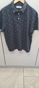 Farah Men's Classic 1920 Polo Shirt Size S Navy Blue - Picture 1 of 6