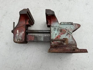 Vintage Wilton Scout 4" Backen Amboss Schraubstock drehbare Basis Bank USA fehlender Griff - Bild 1 von 10