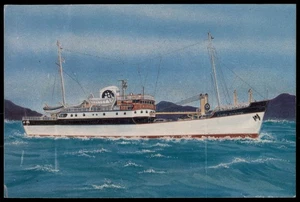 Vintage Amazing Grace Windjammer Cruise Ship Postcard Scotland 1955 - Picture 1 of 2