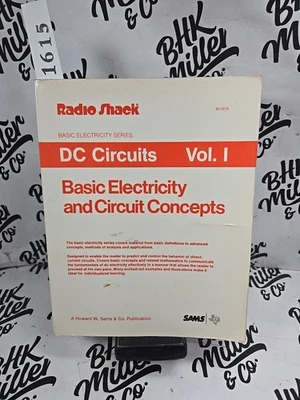Radio Shack DC Circuits Vol. I Basic Electricity Series Texas Instruments - Image 1 of 4