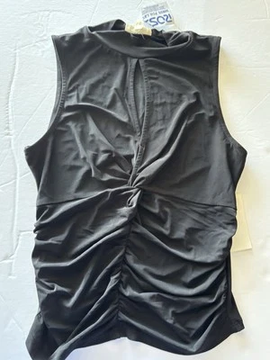 NWT Meraki Women’s Black Sleeveless Top Medium  - Image 1 of 4