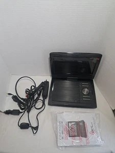 Lettore DVD portatile Cinematix Slimline 9" con accessori funziona benissimo! *Pls Leggi - Foto 1 di 12