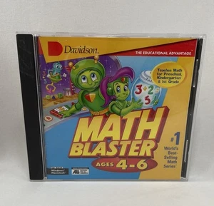 Math Blaster Ages 4-6 - CD ROM For Windows And Macintosh - Picture 1 of 3