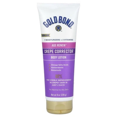 Gold Bond Age Renew Crepe Corrector Body And Face Lotion - 226g