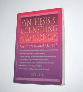 Synthesis & Counseling in Astrology Noel Tyl Llewellyn 1998 Pro Astrology Book - Imagen 1 de 4