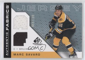 2007-08 SP Game Used Edition Authentic Fabrics Rainbow /100 Marc Savard #AF-MA