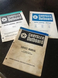  Chrysler fueraborda taller manual de piezas lista 75 hp 85 hp - Imagen 1 de 2