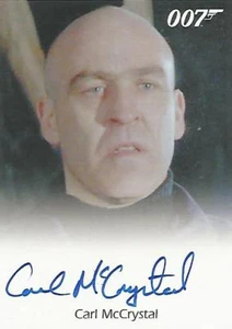 James Bond Archives Final 2017: Tarjeta autógrafa Carl McCrystal "Trukhin" - Imagen 1 de 1