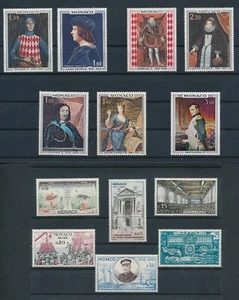 Monaco (1960-69) *31mnh/mlh* inkl. #448-53 (Set), C69-71, C65, C67 & mehr CV 35 $ - Bild 1 von 2