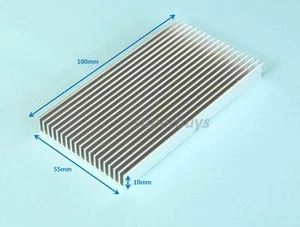 100mm x 55 x 10mm Heatsink Heat Sink Electronic Computer Electrical CPU Cool RAM - Picture 1 of 1