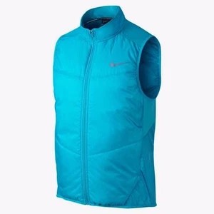 New Nike Men's Thermacore Polyfill Packable Running Vest Sz L $80 - Picture 1 of 1