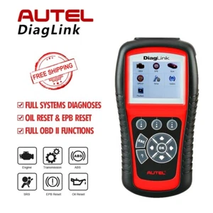 AUTEL Elite DIAGLINK Full OBD2 Code Reader Full Systems Diagnostic Scan Tool EPB - Picture 1 of 11