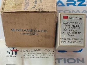 1Pc SUNFLAME.CO.LTD FE-61R Flame-Eye Relay AC200/220V, Sunflame FE 61R - Picture 1 of 7