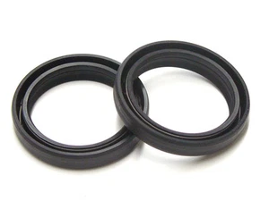 Front Fork Oil Seal Seals Set Kit Kawasaki VN750 Vulcan ZL1000 ZL900 Eliminator - Bild 1 von 1