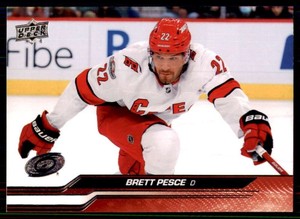 2023-24 Upper Deck Hockey #34 Brett Pesce NHL  Hurricanes