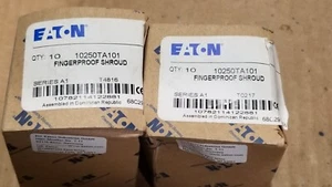 TWO NEW Boxes of 10 - Eaton 10250TA101 Finger Proof  Shroud Total (20) - Picture 1 of 1