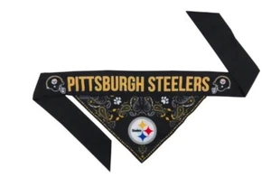 Bandana para perro Pittsburgh Steelers S 10"-14" - Imagen 1 de 2