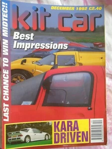 Kit Car Dec 1992 Kara, Hawk 289 - Picture 1 of 1